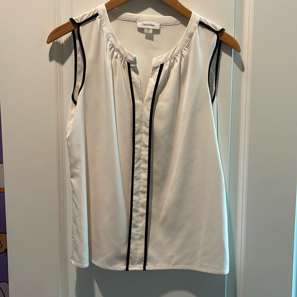 Calvin Klein White Blouse